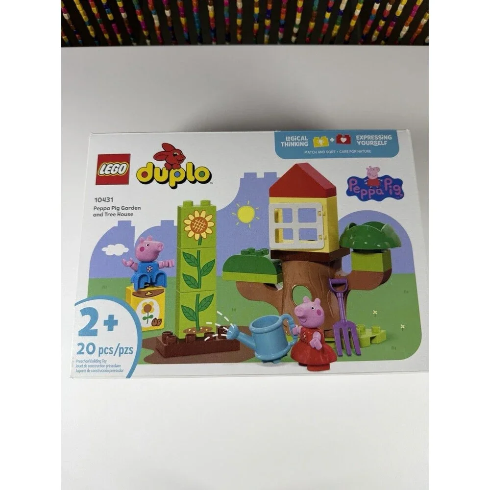 LEGO DUPLO Peppa Pig Garden & Tree House 10431 Preschool Toy New Sealed NIB